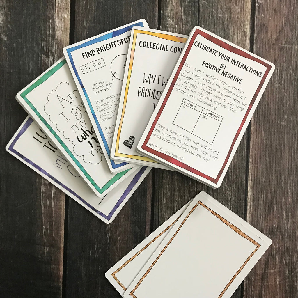 mindfulness strategy cards for teachers